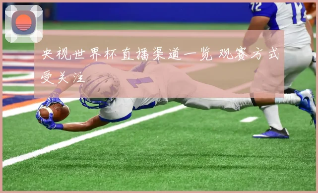 央视世界杯直播渠道一览 观赛方式受关注